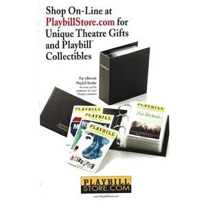 Shop Online Playbill Collectibles and Theatre Gifts 2000s Print Ad